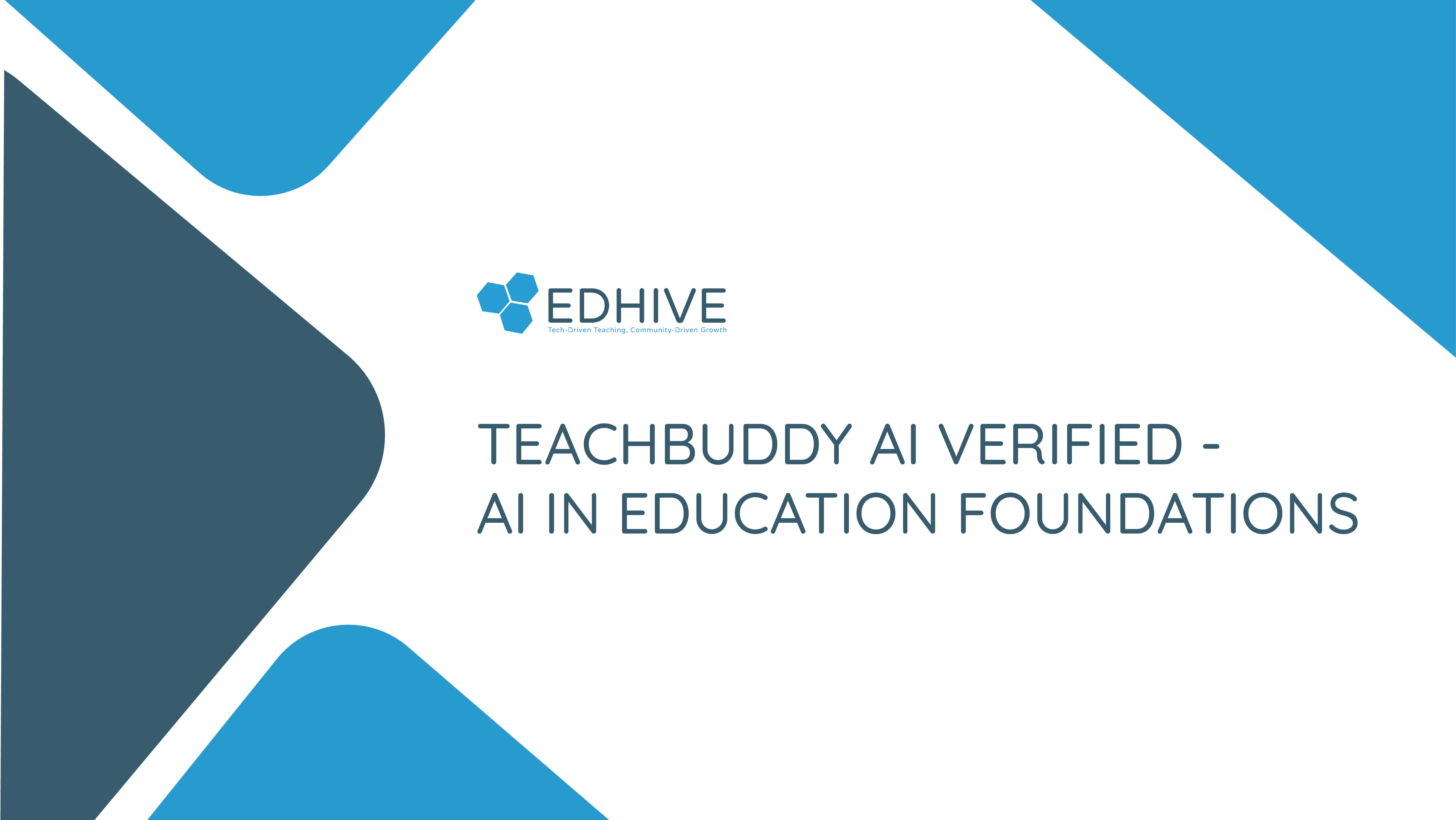 PB3 - TEACHBUDDY AI VERIFIED - FOUNDATIONS